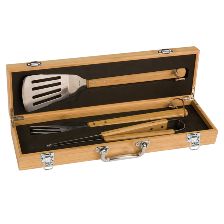 Personalized bbq tool outlet set