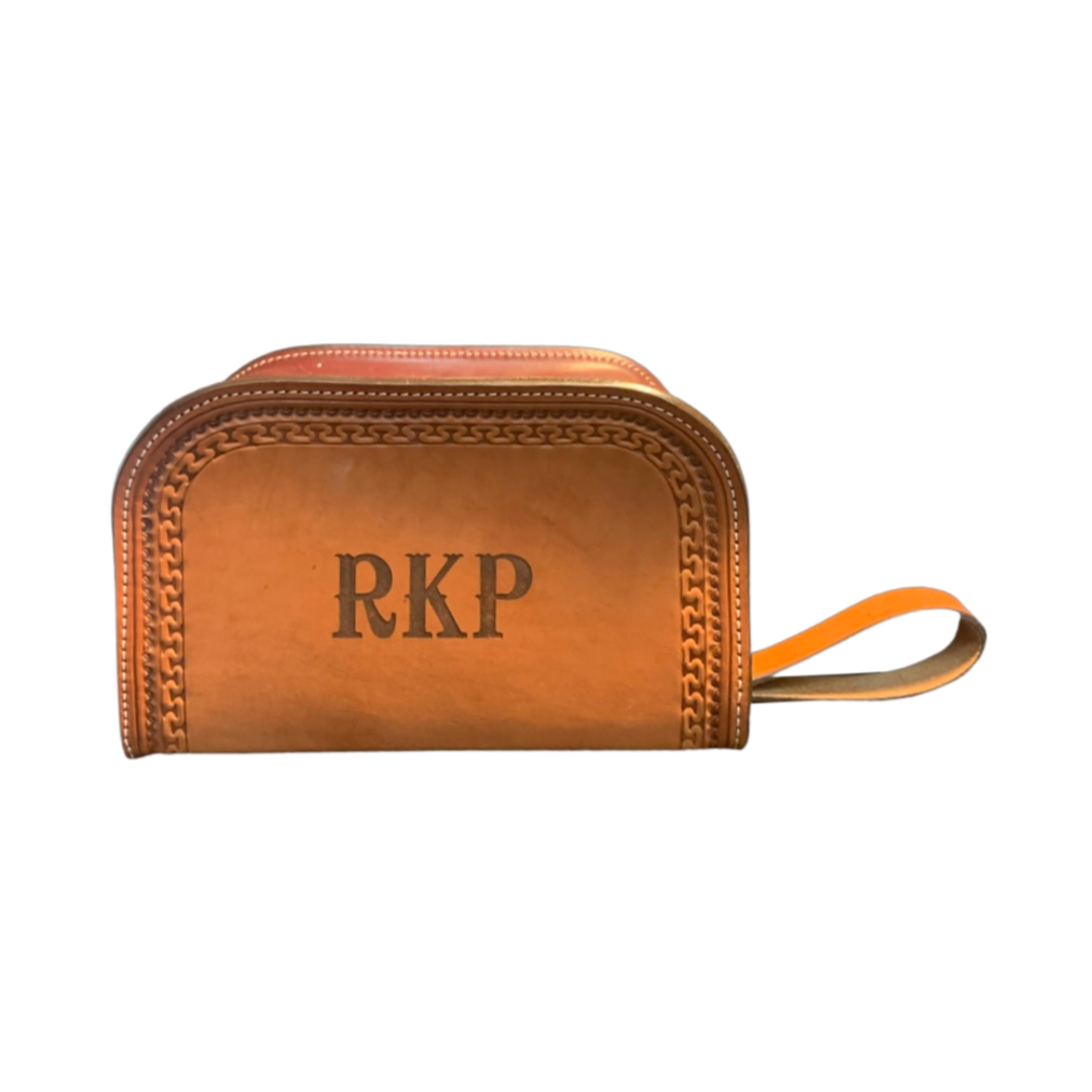 Men's Leather Shaving Kit