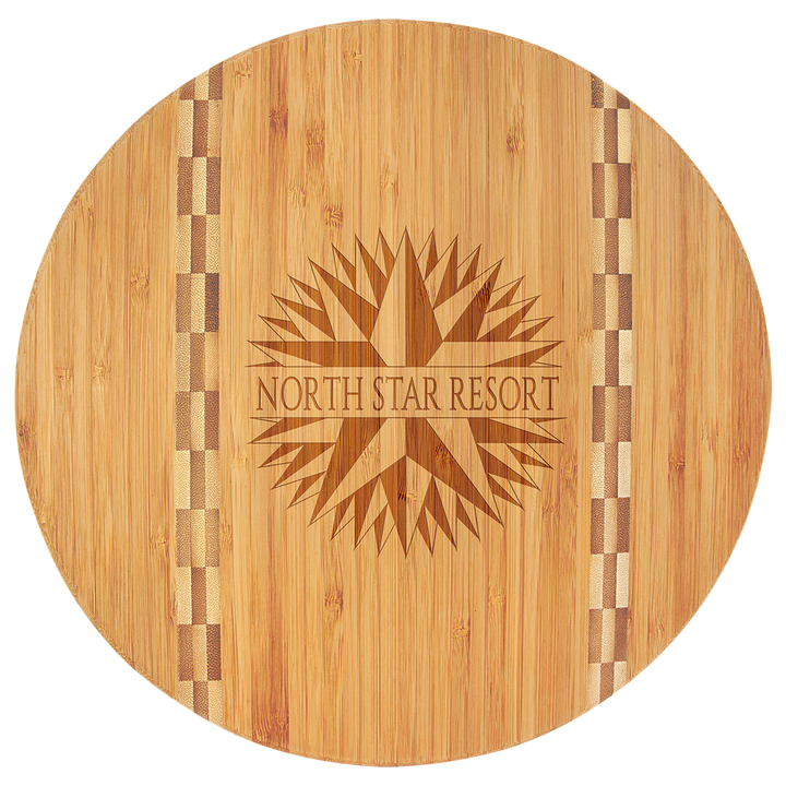 Bamboo Round Cutting Board 11 3/4