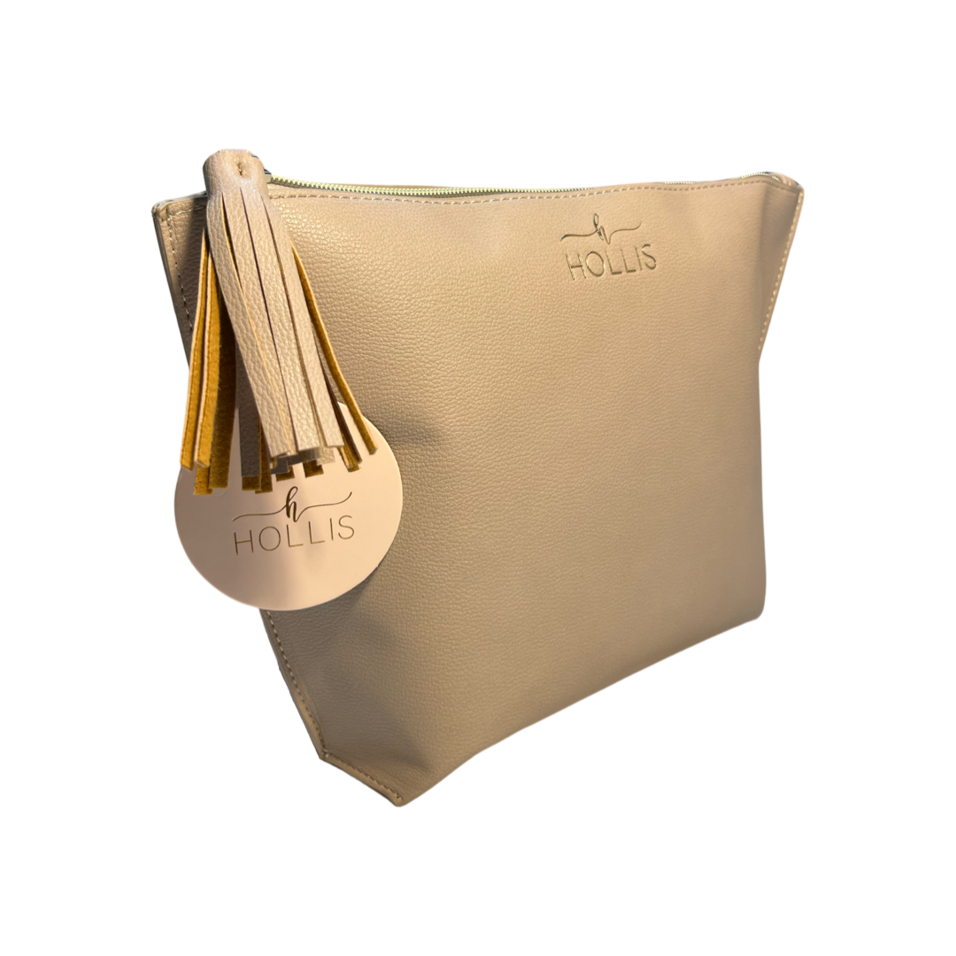 Hollis Lux Gold Weekender Bag for Women w/ Animal Print